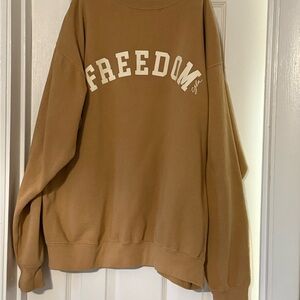 Brown FREEDOM Sweatshirt